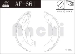 ��������� ������� ���������� hyundai 99- Anchi AF661 AF661 ����