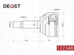 ���� mitsubishi carisma 1.6-1.9td 96-06 ���. Deqst 102348 102348 ����