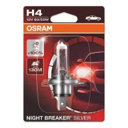 ����� ����������� ��������� ����� h4 p43t 3200k night breaker silver 12v 60/55w 1�� Osram 64193NBS1BL 64193NBS1BL ����