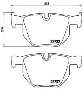 ������� ��������� �������� ������ bmw (brilliance) 5 series (e60) 07 / 03-12 / 10 / bmw 5 (e60) 12 / 01-03 Brembo P06033 P06033 ����