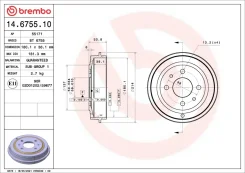������� ��������� ������ fiat 500 (312_) 07 / 07- / fiat 500 c (312_) 09 / 09- / fiat brava (182_) 10 / [14675510] 14675510 ����