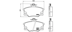 ������� ��������� �������� alfa romeo / fiat / lancia Brembo P23017 Fiat / Lancia / Alfa: 792282 0000005983950 793465 793385 793330 793271 793221 P230...