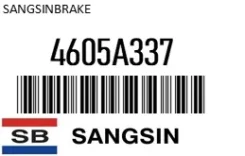 ������� ��������� SangsinBrake 4605A337 4605A337 ����