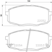 ������� ��������� �������� �������� Changan CS15 04/16- / Changan EADO I Saloon 03/12- / Changan E Brembo P30077 P30077 ����