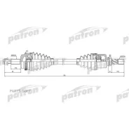 ������� �������� ����� 28X700X39 ABS: 51 OPEL Movano 2,5CDTI 03-, Renault Master II 2,5 CDTI/DCI 06- Patron PDS0431 PDS0431 ����
