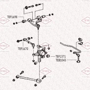 ���� ������������� ������ l / r Tatsumi TEB1043 TEB1043 ����