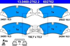 ������� ����. ���. LAND Rover Discovery IV 09-/Range Rover Sport 09-/Range Rover III 06-12 ATE 13-0460-2762-2 13046027622 ����
