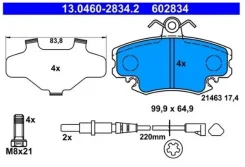 ������� ����. ���. Renault Logan 04-/ Clio II 98-/ Megane 96-03 ATE 13-0460-2834-2 13046028342 ����