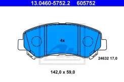 ������� ����. ���. Nissan Qashqai 12/06- ATE 13-0460-5752-2 13046057522 ����