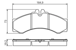 ������� ����. ���. Mercedes Sprinter 2-t/3-t/4-t 1/95-, VW LT 28-35 II 2,3/2,5TDI 5/96- Bosch 0986424832 0986424832 ����