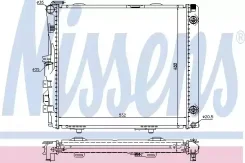 �������� [530x490x50] Mercedes W124 E 2.8-3.2 06/93-06/95/W124 2.6-3.2 01/85-06/93 Nissens 62683A 62683A ����