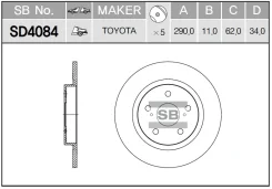 ���� ��������� sd4084 (42431-05070) Sangsin SD4084 SD4084 ����
