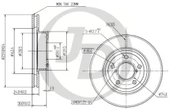 ���� ��������� �������� DF3091 (260x24) 5 ��� JD JBD0060 JBD0060 ����