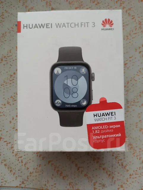 Huawei Watch Fit 3. GPS ����