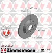 ���� ��������� �������� Zimmermann 430.2609.20 430260920 ����