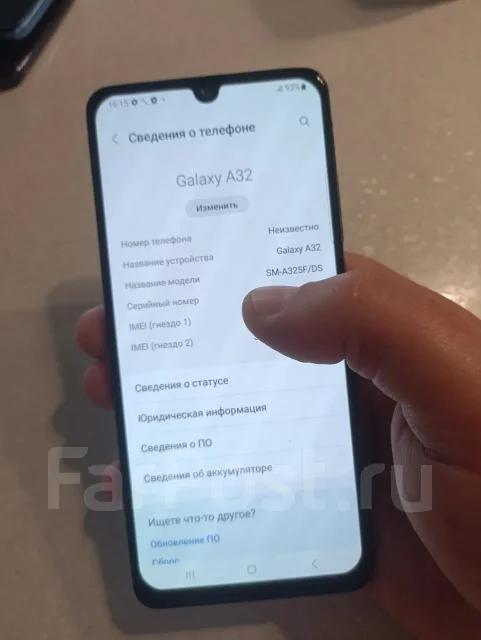 Samsung Galaxy A32. �/�, 128 ��, ������, 3G, 4G LTE, 5G, Dual-SIM, NFC ����