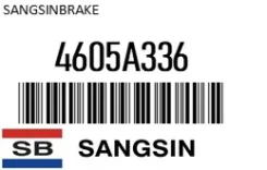 ������� ��������� SangsinBrake 4605A336 4605A336 ����