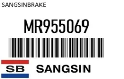 ������� ��������� SangsinBrake MR955069 MR955069 ����