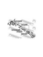 ����������� ���� �������� Mitsubishi ASX GA 2010- 0475-GAR Febest 0475GAR 0475GAR ����