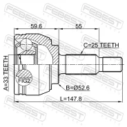 ���� ������� Renault Duster 2011- 2410-DUST Febest 2410DUST 2410DUST ����