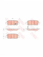 ������� ������ Infiniti EX, FX, G, M, Nissan Qashqai, Murano (Z50, Z51) GDB3294 TRW GDB3294 GDB3294 ����