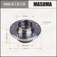 ������� ������ Masuma, � ABS, ������, ��� Audi A1, Skoda Fabia, ���. MW-E1518 MWE1518 ����
