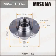 ������� ������ Masuma, � ABS, ������, ��� Audi A6 / A8, ���. MW-E1004 MWE1004 ����
