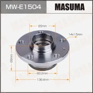 ������� ������ Masuma, � ABS, ������, ��� Audi A3 / Q3, ���. MW-E1504 MWE1504 ����