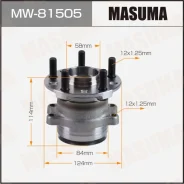 ������� ������ Masuma, ������, ��� Subaru Impreza, ���. MW-81505 MW81505 ����