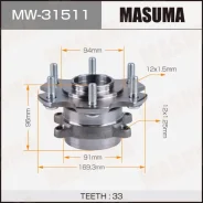 ������� ������ Masuma, ������, ��� Mitsubishi Pajero, ���. MW-31511 MW31511 ����