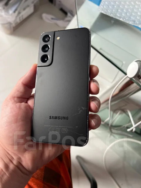 Samsung Galaxy S22. �/�, 256 ��, ������, 3G, 4G LTE, 5G, Dual-SIM, ����������, ���������, NFC, eSIM, ������� �������, ������������ ������� ����
