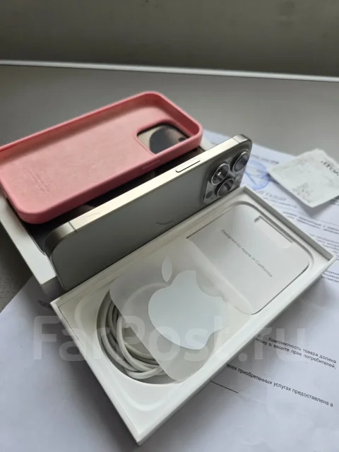 Apple iPhone 15 Pro. �/�, 128 ��, �����������, 4G LTE ����