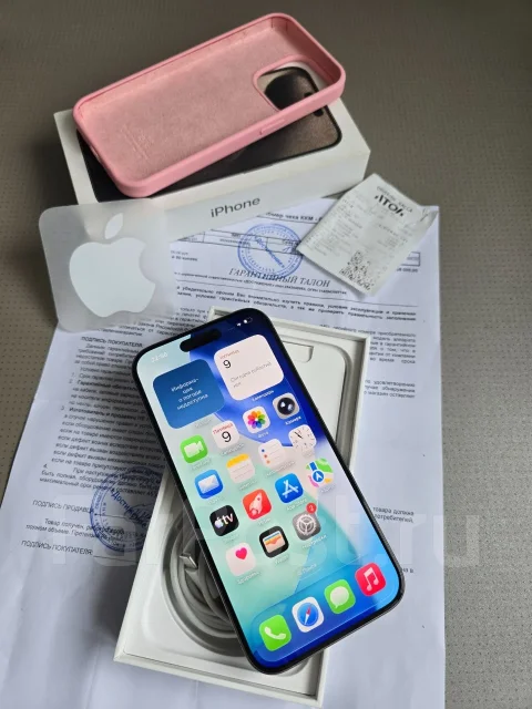 Apple iPhone 15 Pro. �/�, 128 ��, �����������, 4G LTE ����