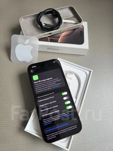 Apple iPhone 16 Pro. �/�, 256 ��, �������, 4G LTE ����