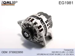 ��������� (3730022650) Hyundai GETZ (TB) 02-11/ KIA RIO (JB)/ Accent (LC, LC2)/ Coupe (GK)/ Coupe (RD)/ Elantra (HD)/ Elantra (XD)/ Matrix (FC)/ Traje...