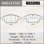������� �������� �������� renault megane iii Masuma MS-0102 Renault: 440608746R MS0102 ����