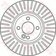 ���� ��������� �������� MINI (R50, R56) DF6010 TRW DF6010 DF6010 ����