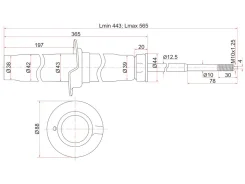 ������ �������� Honda Accord 97-03 SAT ST-51605-S1A-G22 ST51605S1AG22 ����