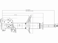 ������ �������� Nissan Almera 95-00 / Sunny 93-99 (������) SAT ST-54302-3M525, ������ ST543023M525 ����