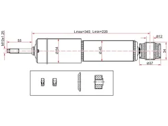 ����������� Mitsubishi Pajero 91-00 / Challenger 96-01 (�������) SAT ST-MB892584, �������� STMB892584 ����