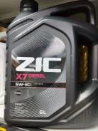 ZIC X7 Diesel. 5W-30, �������������, 6��. ����