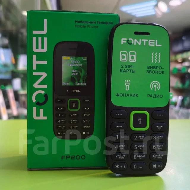 Fontel FP200. �����, �� 8 ��, ������, Dual-SIM, ��������� ����