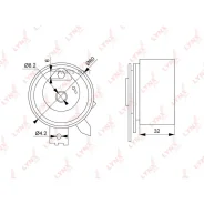 ����� �������� ����� ��� Lynxauto PB1191 PB1191 ����