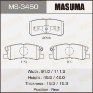 ������� ��������� �������� Masuma ������, �������� �� ��� (4 ��), ���. MS-3450 MS3450 ����