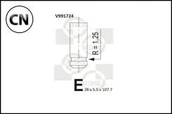 ������ ���������, 28x5.5x107.7 Bga V991724 V991724 ����