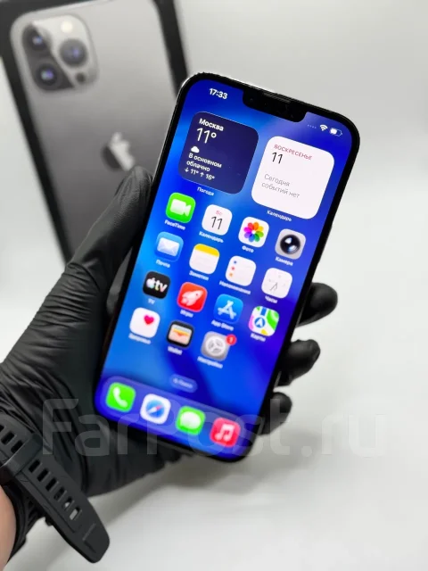 Apple iPhone 13 Pro Max. �/�, 128 ��, ������, 3G, 4G LTE, 5G, Dual-SIM, ����������, NFC, ������� �������, ������������ ������� ����