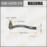 ���������� ������� ���� Honda Accord Masuma ME-H051R MEH051R ����