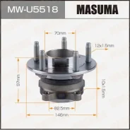 ������� ������ Chevrolet Cruze Masuma MW-U5518 MWU5518 ����