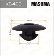 ������ ��������� 50�� AUDI A3 50�� Masuma KE-422 KE422 ����