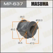 ������ ������������� 2�� Nissan Almera TINO CE 2�� Masuma MP-637 MP637 ����